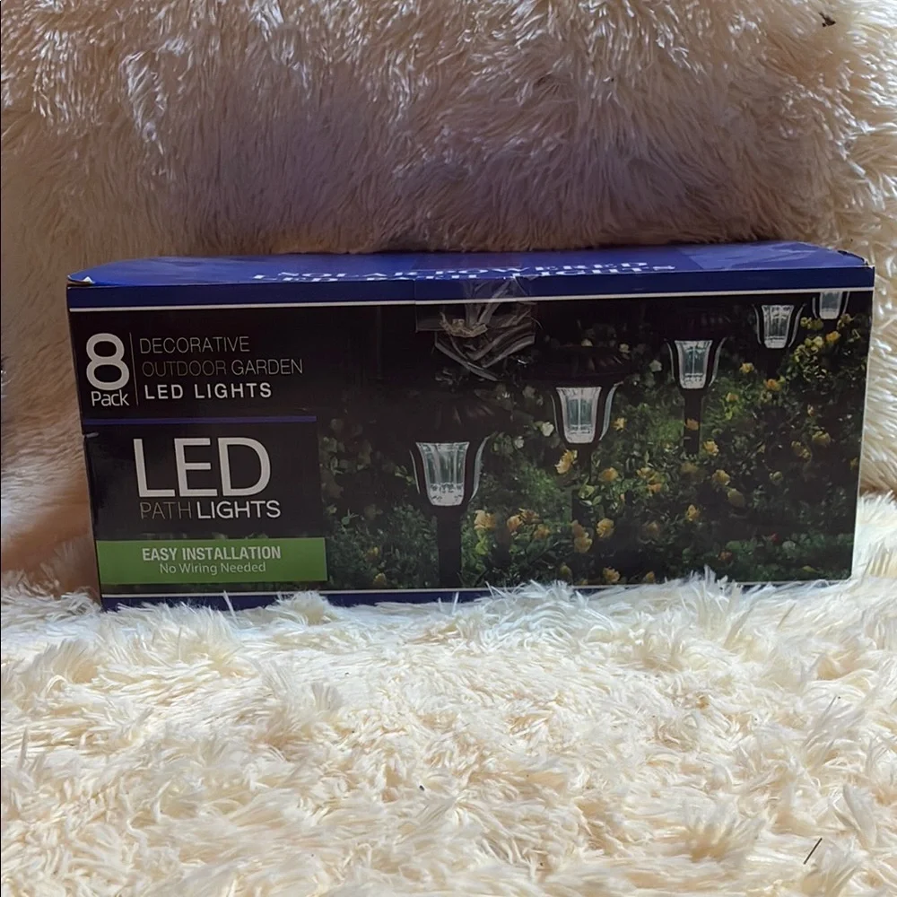 LED Path Lights -‎ Black - 8 Pack
